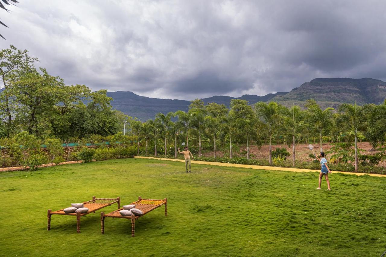 Saffronstays Odyssey, Karjat - 10 Acres Pet-Friendly Estate With Swimming Pool Chinchavli Exteriör bild
