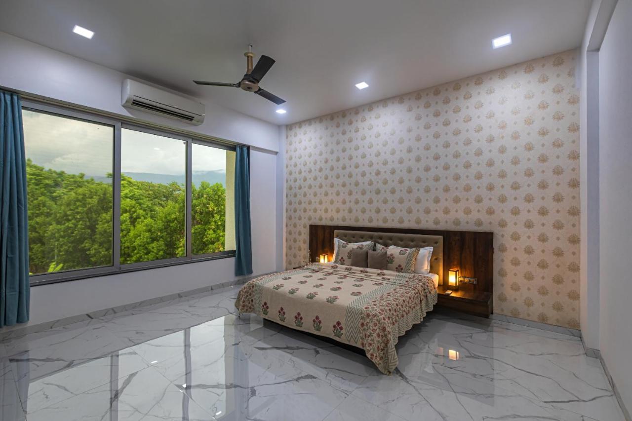 Saffronstays Odyssey, Karjat - 10 Acres Pet-Friendly Estate With Swimming Pool Chinchavli Exteriör bild