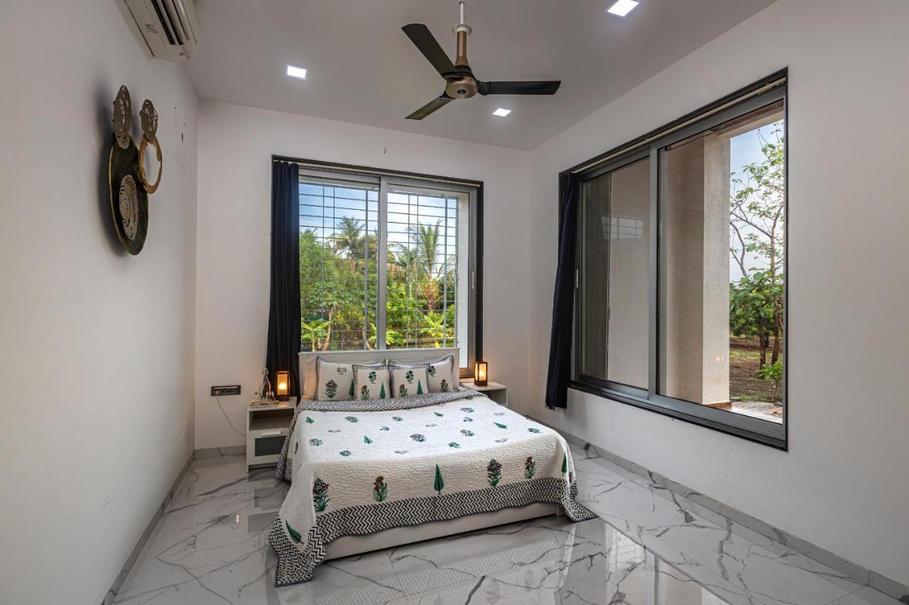 Saffronstays Odyssey, Karjat - 10 Acres Pet-Friendly Estate With Swimming Pool Chinchavli Exteriör bild