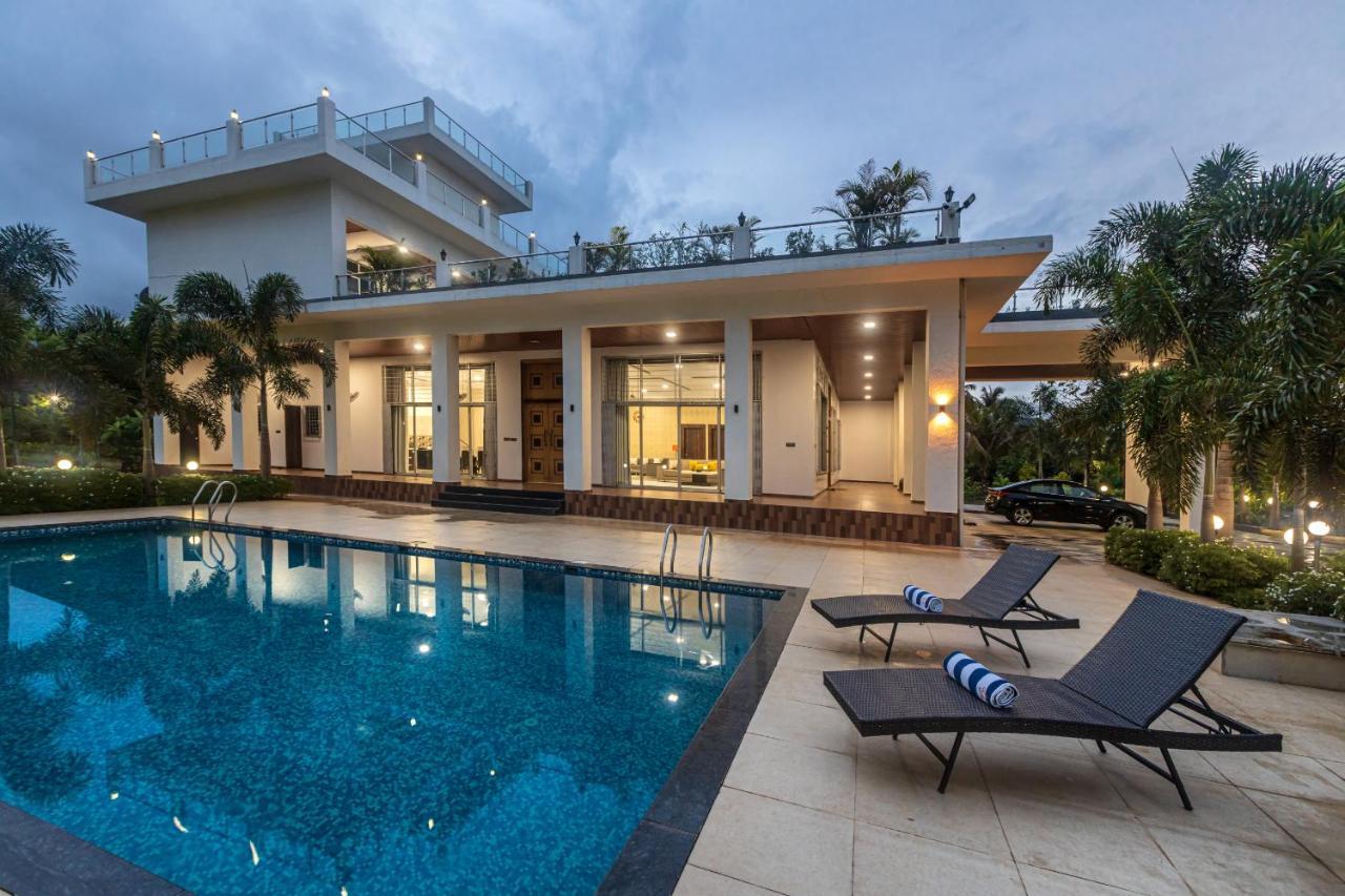 Saffronstays Odyssey, Karjat - 10 Acres Pet-Friendly Estate With Swimming Pool Chinchavli Exteriör bild